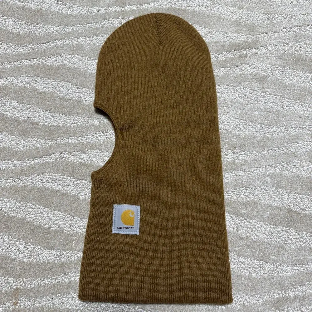 Carhartt Brown Knit Balaclava Face Mask Thinsulate Flex Beanie OSFA USA NWOT